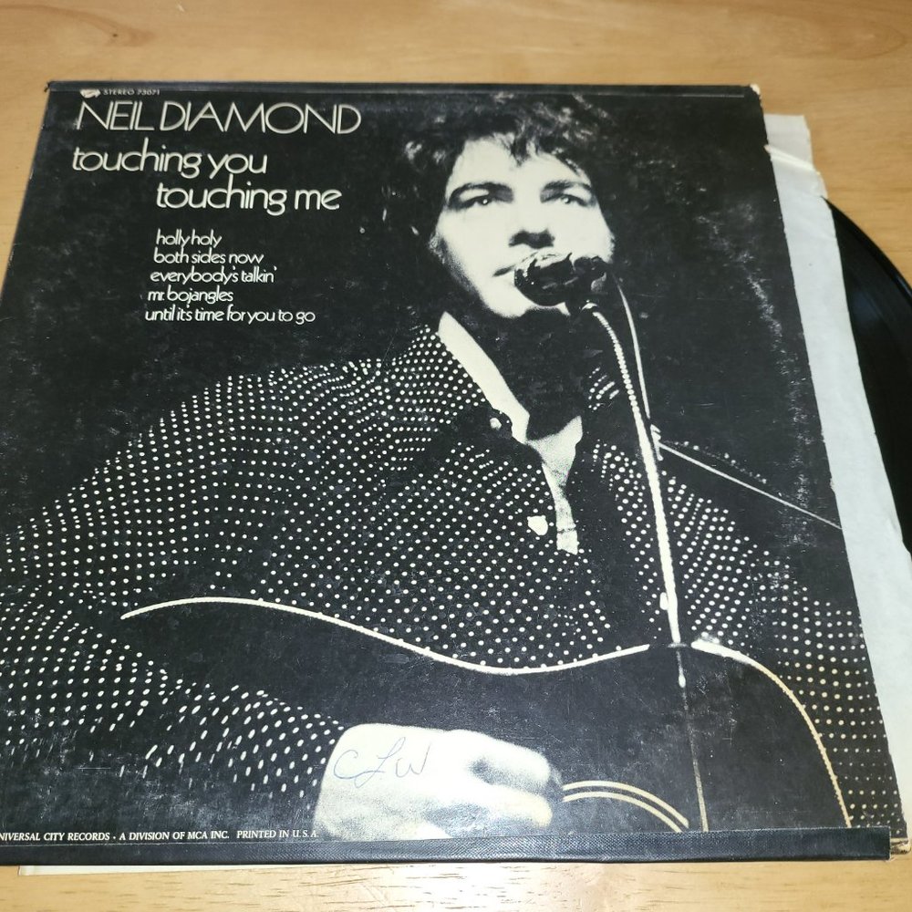 NEIL DIAMOND Touching You Touching Me LP 1969 Uni 73071 Stereo Pop Rock LP7 - Picture 2 of 10
